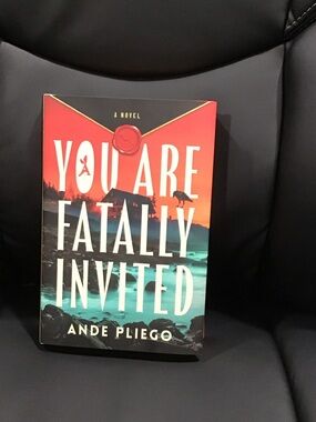 📚You Are Fatally Invited by Ande Pliego Mystery/Thriller Hardcover 
Aardvark Ed